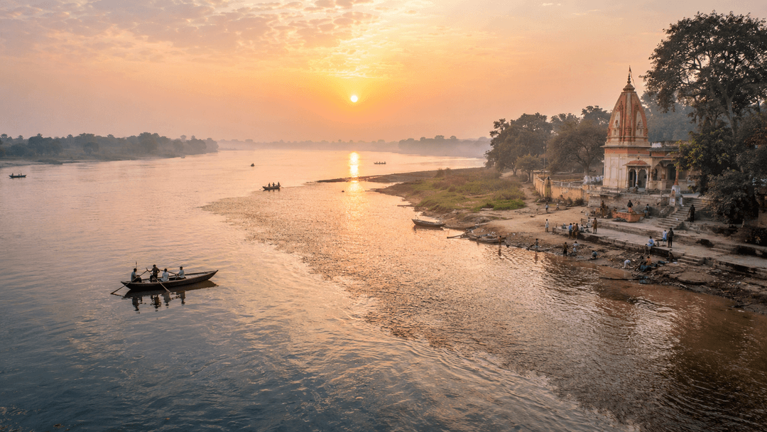 Where the Ganga Meets the Gomti: The Confluence at Kaithi