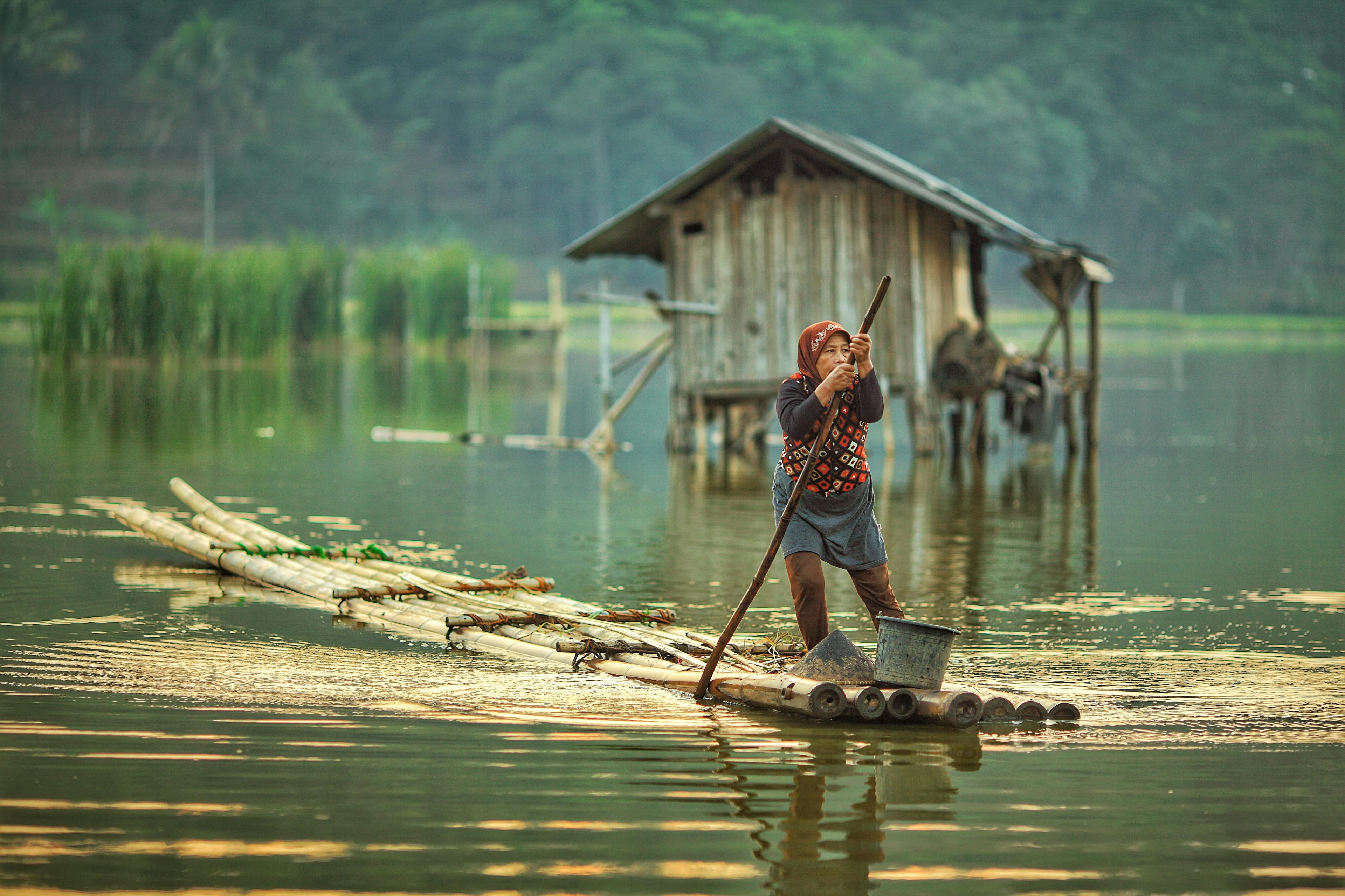 Bamboo Rafting Experience in India: Eco-Friendly Water Trails & Views