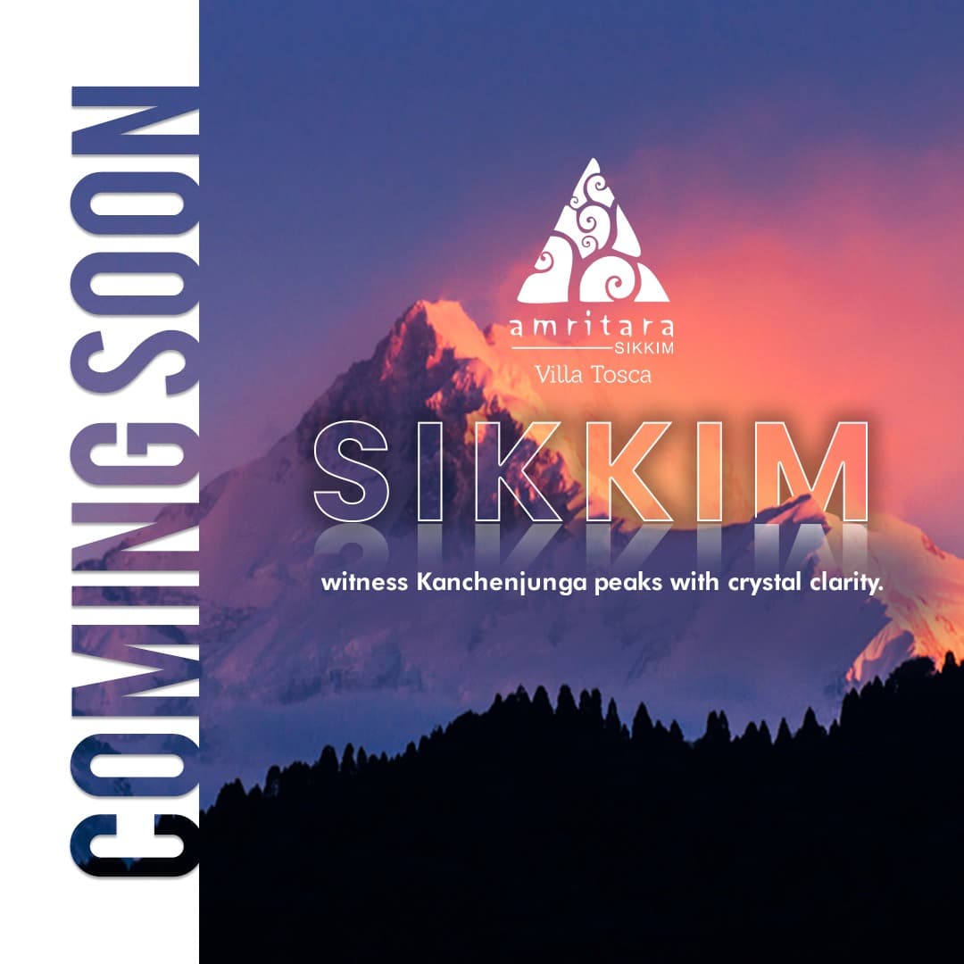 upcoming hotel in sikkim, revealing the majestic kanchenjunga peak